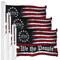 G128 3 Pack: We the People | 3x5 Ft | LiteWeave Pro Series Printed 150D Poly | Historical Flag, Indoor/Outdoor, Vibrant Colors, Brass Grommets, Thicker and More Durable Than 100D 75D